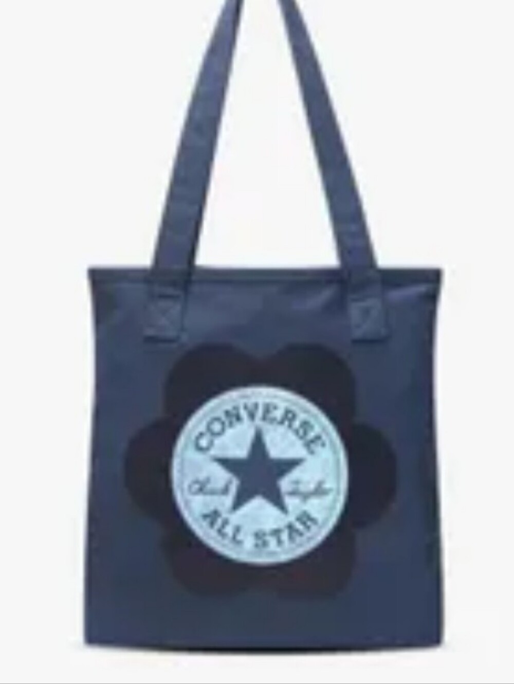 Converse Floral Patch Logo Tote Bag